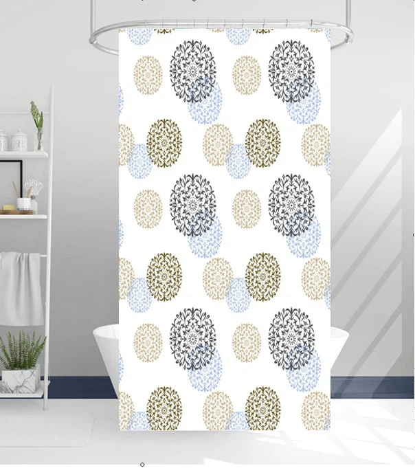 Custom Fabric Shower Curtains