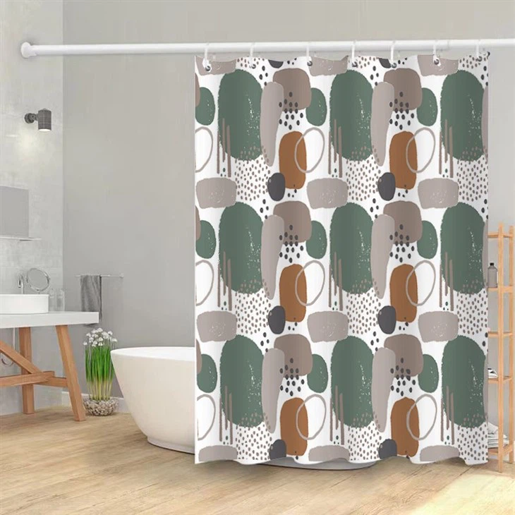 Custom Fabric Shower Curtains